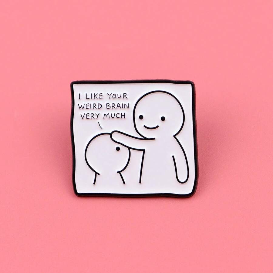 Lapel Enamel Pins And Brooches Badge Pins For Backpacks Bags Backpack Cool Decoration Friend For Gifts