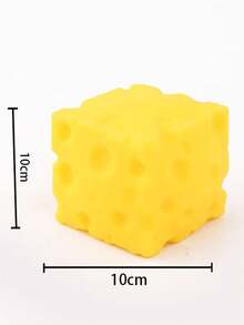 Juguete antiestrés de queso realista de gran tamaño, pelota de tofu moldeable de rebote lento y creativa. Un juguete de escritorio portátil que puede aliviar la ansiedad en cualquier momento, adecuado para el aula, exteriores, alivio del estrés en la empresa, y es una opción perfecta para decoración de escritorio, premios de aula, regalos de fiesta y regalos de vacaciones! - Multicolor - Ver 11