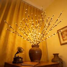 1pc Branch Light 20 LED Branch Lights, Indoor Decorative Lighting For Wedding, Birthday And Christmas - Fairy Lights With Branch Design - Twig Lights - View 5