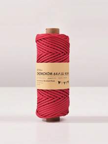 3mm/50m Braid Rope, Thick Polyester Cord For DIY Macrame, Plant Hangers & Crochet Projects - Multicolor - View 43