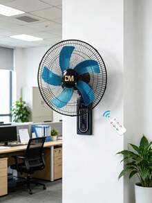 D&M DM-V1810 18-Inch Multifunctional Wall Fan Set, With Smart Remote Control, Three Speed Levels, Quiet And Durable, Wide Air Diffusion Angle, Ideal For Homes And Offices. - US A Type Plug(110-127V) - View 7