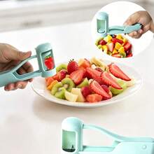 Multi-Use Fruit Divider, Practical Kitchen Gadget For Salad Mixes And Cake Decorations - Multicolor - View 2