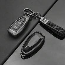 新款 TPU 汽車智慧鑰匙保護套殼，適用於 Focus 3 4 ST、Mondeo MK3 MK4、Fiesta、Fusion、Kuga、Ecosport，保護鑰匙配件 - A - 查看 1