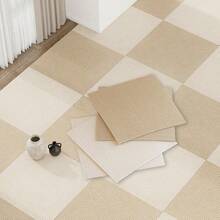 11.81 In * 11.81 In Self-Adhesive Carpet Tiles, Non-Slip Reusable Interlocking Carpet Mats, Glue-Free Self-Stick Carpet Squares, Easy DIY Installation For Home Use, Suitable For Bedrooms And Living Rooms (8 Pieces Per Pack) - Patchwork Carpet - View 5