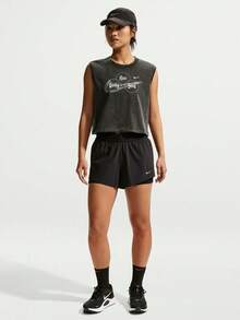Nike Women's AS W NK DF SWIFT Sleeveless Sports Tank Top IR7593-045 - Grey - View 6