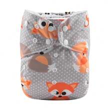 ALVABABY Large Reusable Cloth Diapers For Babies 1-3.5 Years Old, Cloth Diapers For Children - ZH042A - 查看 1