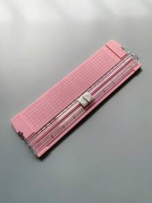 Dual-Blade Paper Cutter A4 Paper Trimmer Small Manual Paper Cutting Machine Office Use Handmade Multi-Function Cutting Tool Portable Ruler Paper Cutter Desktop Paper Trimming Tool - Single Piece - View 15