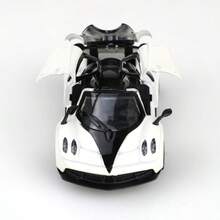 1pc (Bagged) 1/43 Scale Zinc Alloy Dual-Color Aviation Style Toy Car Parts, High-Quality Alloy Die-Cast Toy Car, Pull-Back Function, Both Doors Can Open, Children's Toy, Suitable For Boys 3 Years And Above, Gift/Toy Collection - Multicolor - View 9