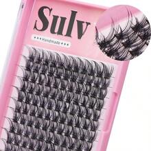Pestaas Postizas En Racimo, Negras, De 8 A 20 Mm, Bandeja Mixta, Curvatura D, Extensiones De Pestaas, Pestaas Finas, Extensiones De Pestaas En Racimo D#Negro - 12 Mm - D#-negro-12 mm - Ver 3