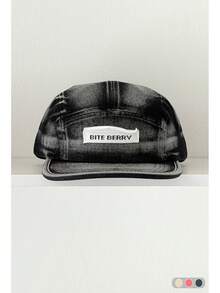 1pc New Washed Tie-Dye American Vintage Short Brim Workwear Baseball Cap, Casual Versatile 5-Panel Streetwear Skateboard Hip-Hop Baseball Cap For Men And Women, Spring/Summer New - Gradient Label - View 13