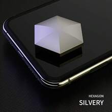 1PC Aluminum Alloy EDC Stress Relief Toy, Square And Hexagonal Desktop Dynamic Rotating , Rolling And Throwing Adult Stress Relief Toy, Portable Desk Accessory, Used To Relieve Anxiety, Available In Black, Gold, And Silver - Multicolor - View 13