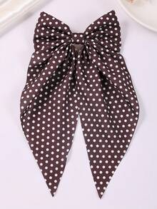 1/3/6 Stück Mädchen Polka Dots Große Schleife Haarspange, Mode Neue Farbe Gepunktete Haarschleife, Weicher Stoff Große Schleife Haarspange Haarzubehör für Feiertage und täglichen Gebrauch - Verschiedenfarbig - Übersicht 11