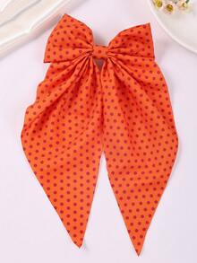 1/3/6 Stück Mädchen Polka Dots Große Schleife Haarspange, Mode Neue Farbe Gepunktete Haarschleife, Weicher Stoff Große Schleife Haarspange Haarzubehör für Feiertage und täglichen Gebrauch - Verschiedenfarbig - Übersicht 8