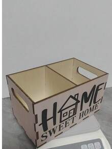 开放式储物盒，桌面收纳盒，温馨家居装饰，适合客厅桌面收纳杂物和工具 - 彩色 - 查看 6