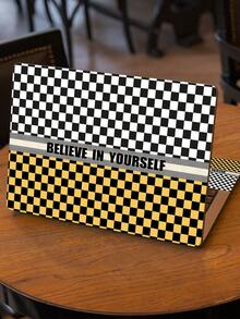 15-15.6 Inch Laptop Skin Sticker Vinyl Protective Shell Art Protective Laptop (Includes 2 Wrist Rest Stickers) Decorative Waterproof Removable Art Style - View 2