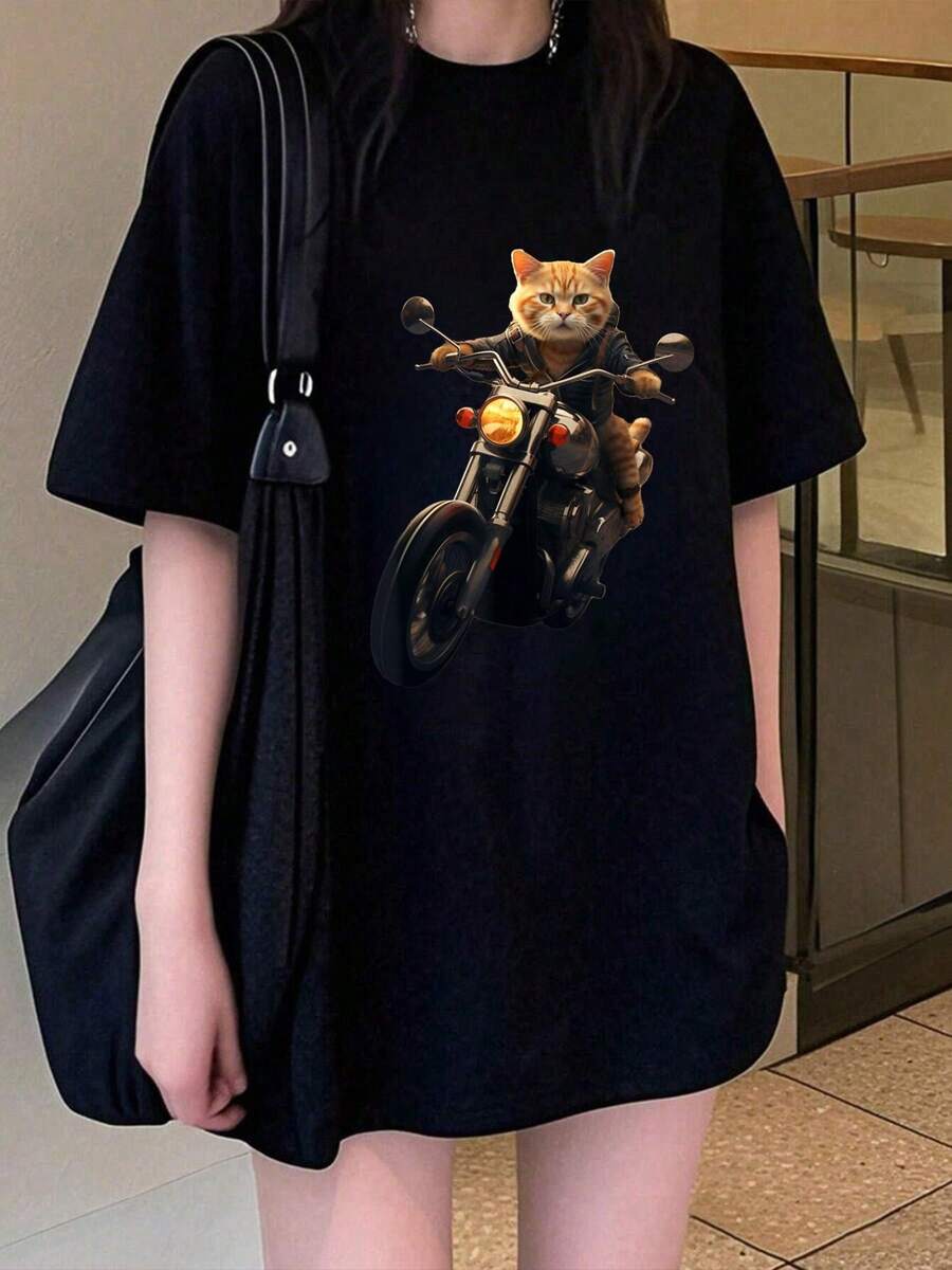 Women T-Shirts - Black - View 1