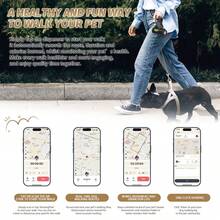 1 pieza Collar personalizado con código QR para mascotas en marrón y crema, con grabado de nombre personalizado y un código QR de contacto para protección de la privacidad, capaz de rastrear y localizar a la mascota. Multifuncional, adecuado como regalo para amantes de los perros y dueños de mascotas - Multicolor - Ver 7
