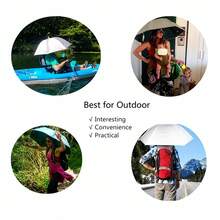Adult Waterproof Windproof Sun Protection Umbrella Hat, Hands-Free Wearable Hat For Fishing, Gardening, Hiking, Photography, Vacation Travel Essential, Summer Sun Protection Gift, Men's Sun Umbrella, Beach Travel Necessity - Multiple Styles - View 5
