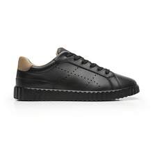 FLEXI 420401 BLACK LEATHER CASUAL SHOES - Black - View 2