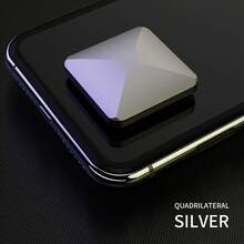 1PC Aluminum Alloy EDC Stress Relief Toy, Square And Hexagonal Desktop Dynamic Rotating , Rolling And Throwing Adult Stress Relief Toy, Portable Desk Accessory, Used To Relieve Anxiety, Available In Black, Gold, And Silver - Multicolor - View 14