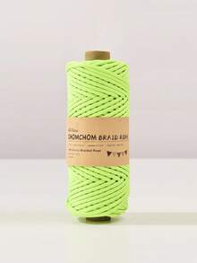 3mm/50m Braid Rope, Thick Polyester Cord For DIY Macrame, Plant Hangers & Crochet Projects - Multicolor - View 40