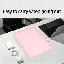 适用于MacBook Air 6/7英寸/8英寸/10英寸/11英寸笔记本电脑的1个笔记本电脑内胆包，便携式平板电脑收纳包，易于收纳，方便实用 - 彩色 - 查看 5