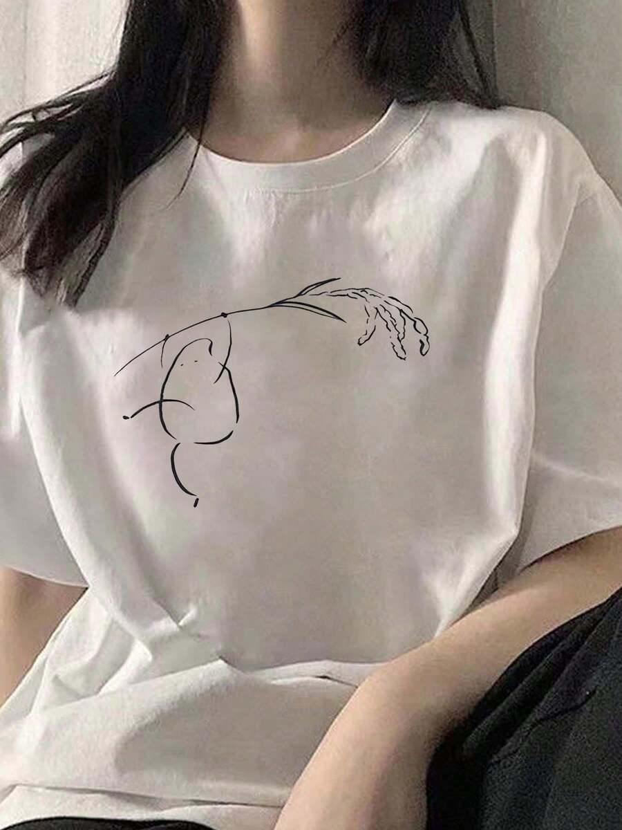 Women T-Shirts - White - View 1