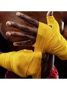 2pcs/Set Combat & Sanda Hand Protection, 3.5m Boxing Hand Wraps, Suitable For Boxing, Muay Thai Training - Multicolor - View 10