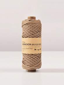 3mm/50m Braid Rope, Thick Polyester Cord For DIY Macrame, Plant Hangers & Crochet Projects - Multicolor - View 53