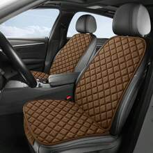 1 pieza Cojín para asiento de coche, accesorio esencial para coche, cojín para asiento de coche suave y cómodo, protector universal para asiento de coche, cojín para asiento delantero y trasero, cojín para respaldo, adecuado para sedán, camión, SUV, interior de furgoneta, mejor opción de regalo para amigos, graduación, regreso a la escuela, Navidad, Día de San Valentín, padres, Halloween, Acción de Gracias, cumpleaños, Año Nuevo y otras festividades. - A - Ver 4