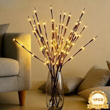 1pc Branch Light 20 LED Branch Lights, Indoor Decorative Lighting For Wedding, Birthday And Christmas - Fairy Lights With Branch Design - Twig Lights - View 6