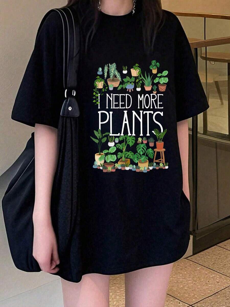 Women T-Shirts - Black - View 1