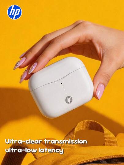 HP Bluetooth 5.3 Mikrofonlu Kablosuz Kulaklık, 30 Saat Çalma Süresi, Otomatik Eşleşme, USB-C Hızlı Şarj, ve Android ile Uyumlu, Spor Salonu, Oyun ve Müzik İçin İdeal, Noel Tatil Hediyesi