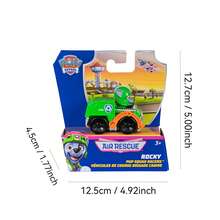 Spin Master Paw Patrol 汪汪隊_ 空中救援，幼犬小隊賽車 Rocky，垃圾車主題車輛，適合 3 歲以上兒童 - ROCKY - 查看 9