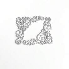 1pc Leaf Corner Metal Cutting Die Template, Suitable For Scrapbooking, Photo Albums, Decorative Embossing And Handmade Paper Craft Card Making - Leaf - View 10