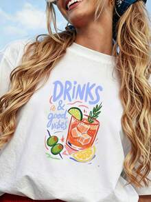 Women T-Shirts - White - View 1