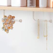 SikeSike 1pc Non Punching Hat Storage Rack, Headband Bracket, Hair Loop Hair Accessory Storage Rack, Used For Storing Hat Headbands, Headbands, Headbands, Headbands, Headbands, Hair Bands, Etc., Suitable For Bathroom, Bedroom, Dormitory, Etc - Multicolor - View 5