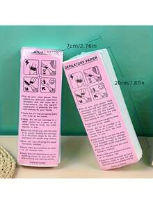 300/200/100/50pcs Non-Woven Fabric Waxing Strips, Beeswax Special Paper, Non-Woven Fabric Waxing Cotton Pads, Beeswax Paper, Waxing Cloth, Wax Paper - White - View 10
