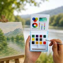 12 Colors Solid Watercolor Paint Set, Art Painting Use (Professional Art Use) - Sets - View 8