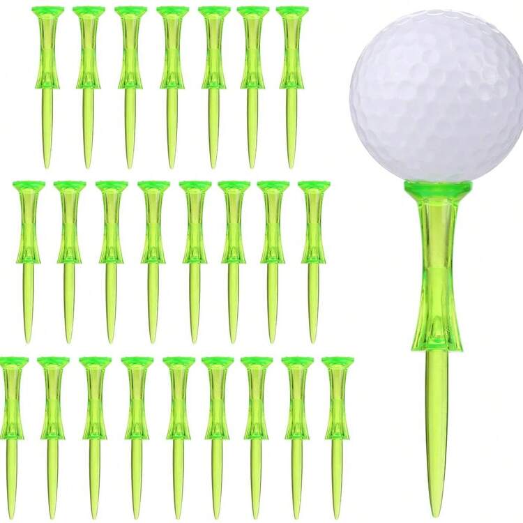 Tee bóng golf bằng nhựa, giảm ma sát và xoáy ngang, tee bóng golf chuyên nghiệp bền bỉ và ổn định - Nhiều màu - Xem 10