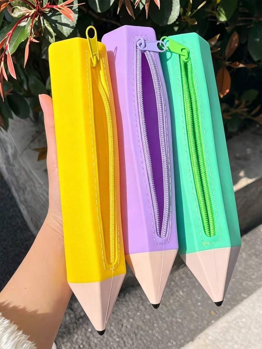 Large Capacity Student Pencil Case, Portable Large Pencil Bag, Stationery Storage Box, Pencil Case, Travel, Back To School Gift., First Day Of School
