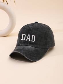 2件裝 春夏 DAD MOM 刺繡棒球帽 復古運動休閒遮陽帽 - DAD/MAMA - 查看 7