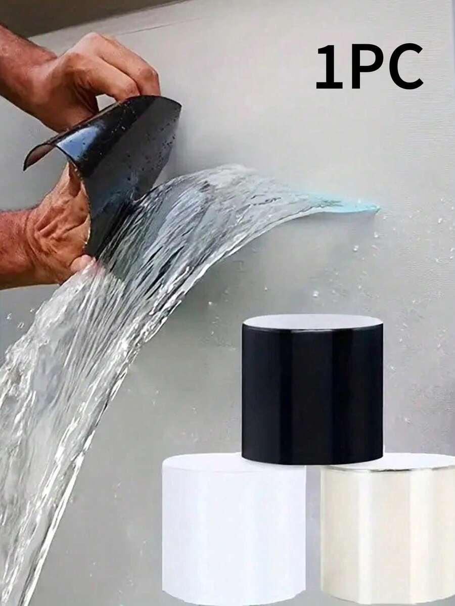 Super Strong Leak-Proof Tape - Maximum Adhesion, Suitable For Indoor And Outdoor Use, Suitable For Home, RV, Roof, Pipe, Swimming Pool - Adhesive Waterproof Tape, Widely Used For Sealing And Leak Repair. Instant Leak Stop - Multicolor - View 1