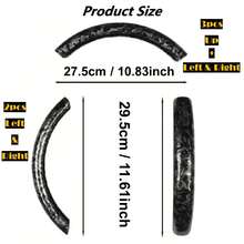 2/3pcs Personalized Non-Slip Steering Wheel Cover - Diamond Floral Pattern + Segmented Embedded Design + No Inner Ring, For Car/MPV/SUV/RV/Pickup/Van - Diamond Floral Pattern - View 3