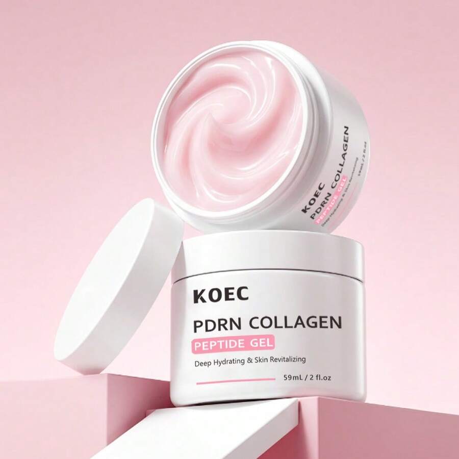 KOEC PDRN 膠原蛋白胜肽凝膠 - 輕盈保養美容面部凝膠,打造緊緻、亮澤、水潤、改善不均膚色 - PDRN COLLAGEN - 查看 1