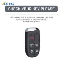 適用於 Fiat、 Grand Cherokee、Renegade、Patriot、Grand Commander 的鑰匙遙控器保護套附鑰匙圈吊飾，柔軟 TPU 鑰匙保護殼 - A款 - 查看 6