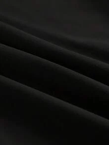 T-shirt da pigiama da donna con stampa di cani dei cartoni animati, girocollo e maniche corte. Comoda per l'estate e per tutti i giorni da indossare in casa. - nero - Visualizzare 5