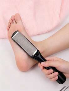 Foot Heel File, Callus Remover, Can Be Used With Foot Scrub, Professional Foot Brush And Callus Remover - Suitable For Removing Dead Skin, Especially For Cracked Heel Problems. Suitable For Home Foot Care/Warm Gift Choice, Covering Foot Care Tools, Foot Massagers, Foot Bath Accessories And Other Products, Suitable For Family, Personal Care Scenarios, Affordable Price, Great Choice For Holiday Gifts (Color And Style Sent Randomly) - A-Black - View 5