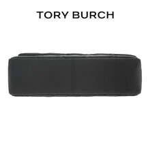TORY BURCH Willa Classic Double T Logo Quilted Embossed Goat Leather Small Square Bag Medium Size Women's 149681-001 - Black - View 6