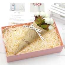 Colorful Raffia Shred Filler Set, Gift Box Packing Combination Kit For Wedding Birthday Present, Decorative Paper Grass Shred For Hamper & Gift Wrapping Accessories. - A - View 6